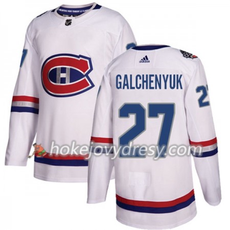 Pánské Hokejový Dres Montreal Canadiens Alex Galchenyuk 27 Bílá 2017-2018 Adidas Classic Authentic